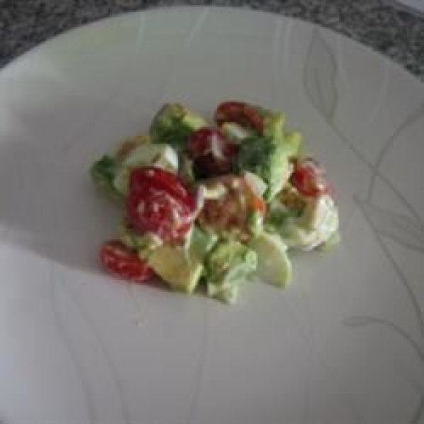 Lighter Avocado Egg Salad