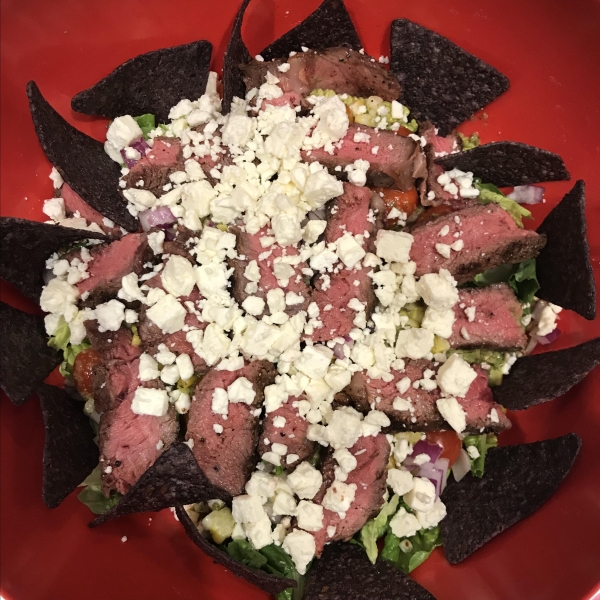 Cilantro-Lime Steak Salad