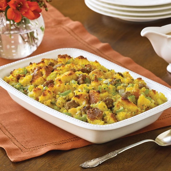 Classic Cornbread Sausage Stuffing