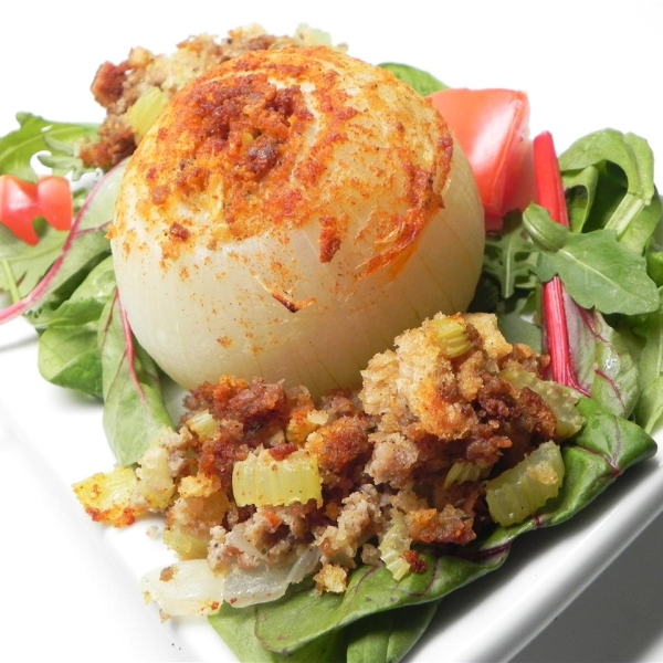 Baked Stuffed Onions