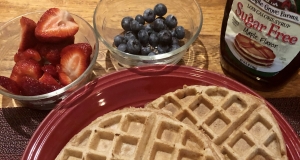 Whole Wheat Coconut Oil Waffles