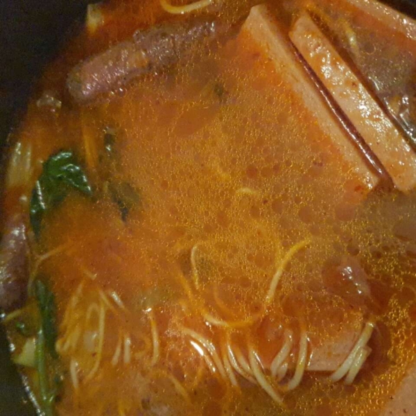 Budae Jjigae (Korean Army Base Stew)