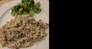 Vegan Portobello Stroganoff
