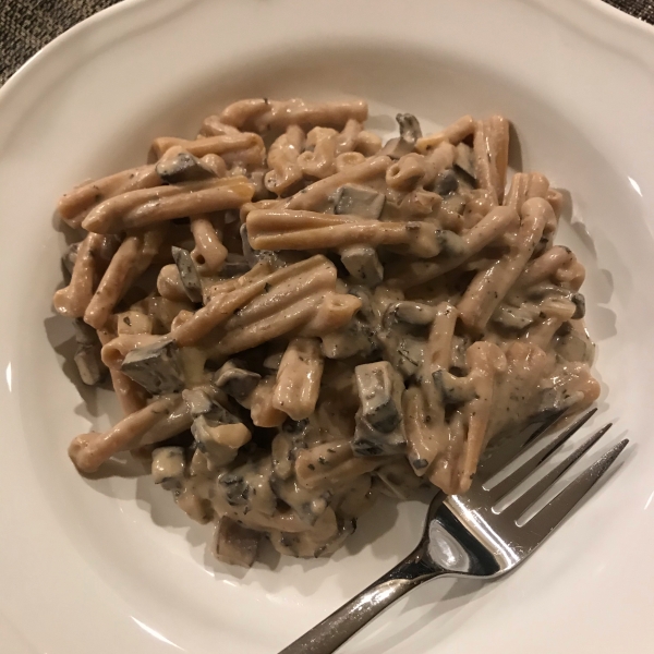 Vegan Portobello Stroganoff