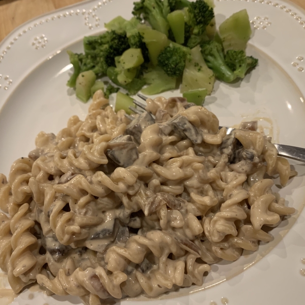 Vegan Portobello Stroganoff