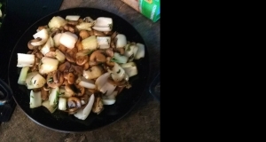 Keto Mushroom and Bok Choy Stir-Fry