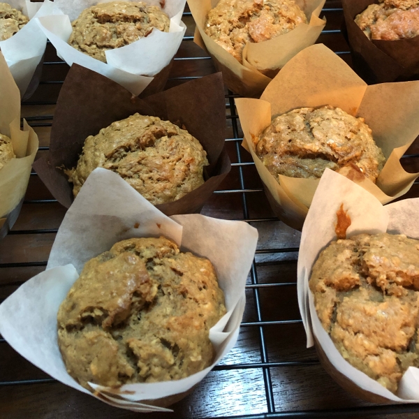 Banana Oatmeal Muffins