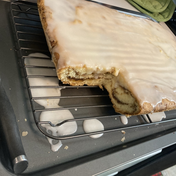 Honey Bun Cake from Scratch
