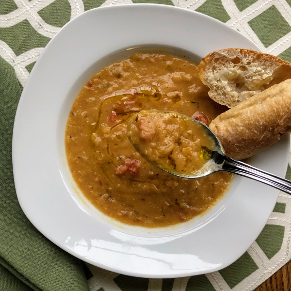 Apricot Lentil Soup