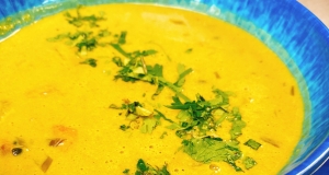 Coconut Black Bean Soup