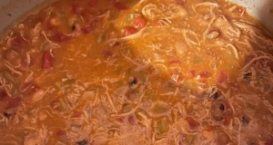 Creamy Slow Cooker Green Chili Chicken Soup