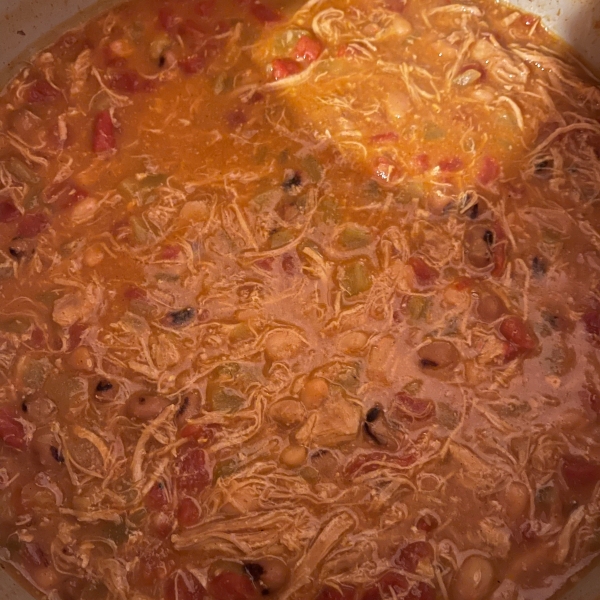 Creamy Slow Cooker Green Chili Chicken Soup