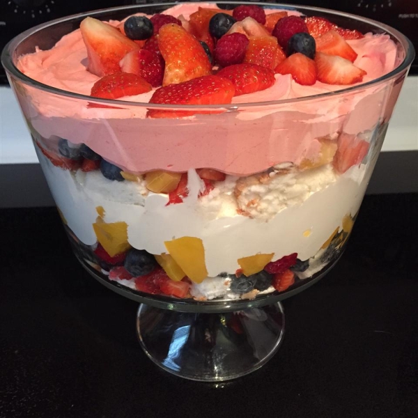 Angel Fruit Trifle