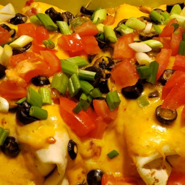 Campbell's Easy Chicken and Cheese Enchiladas