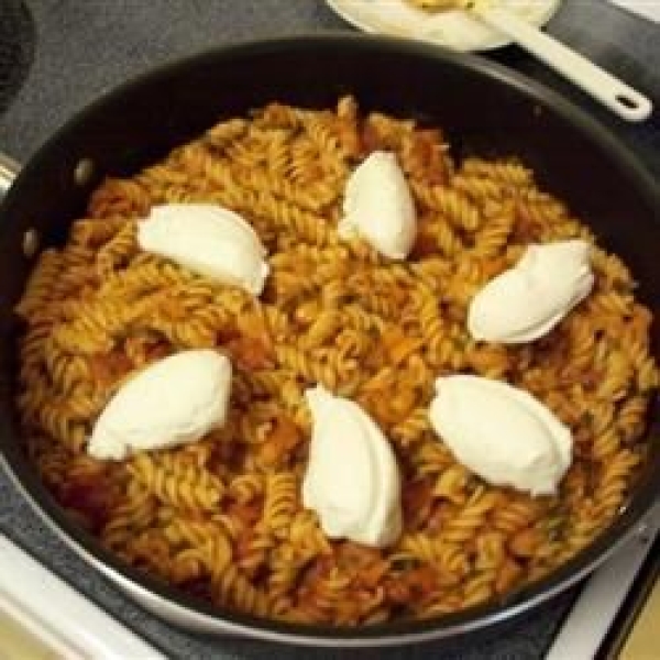 Vegetarian Skillet Pasta