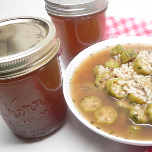 Smoked Turkey Broth