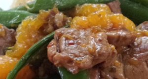 Quick Orange Pork Stir Fry