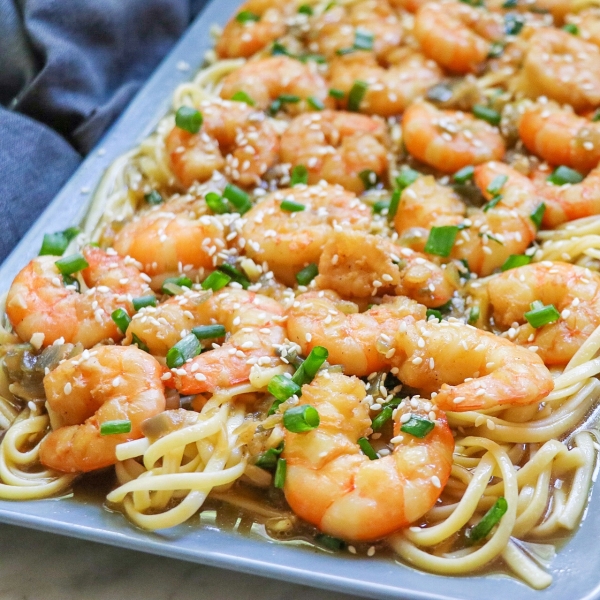 Instant Pot® Asian-Style Shrimp Scampi