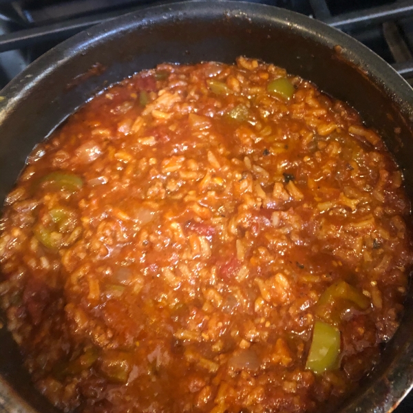 Stuffed Green Pepper Soup