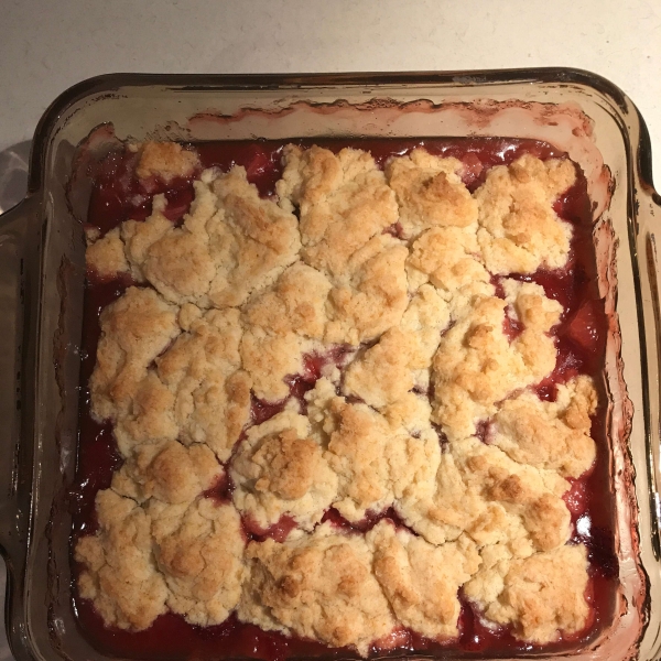 Fresh Strawberry Cobbler