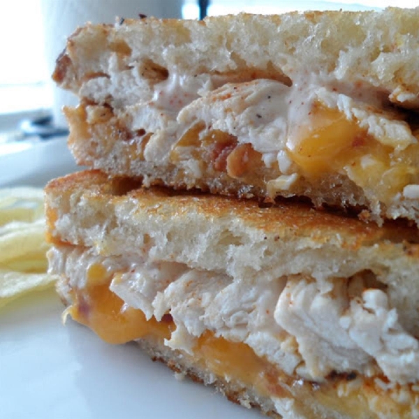 Sourdough Chipotle Chicken Panini