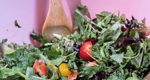 Refreshing Side Salad with Strawberries and Mandarin Oranges