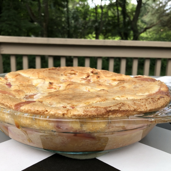 Crisp Peach Cobbler