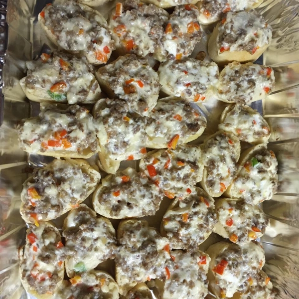 Jimmy Dean Sausage Crostini