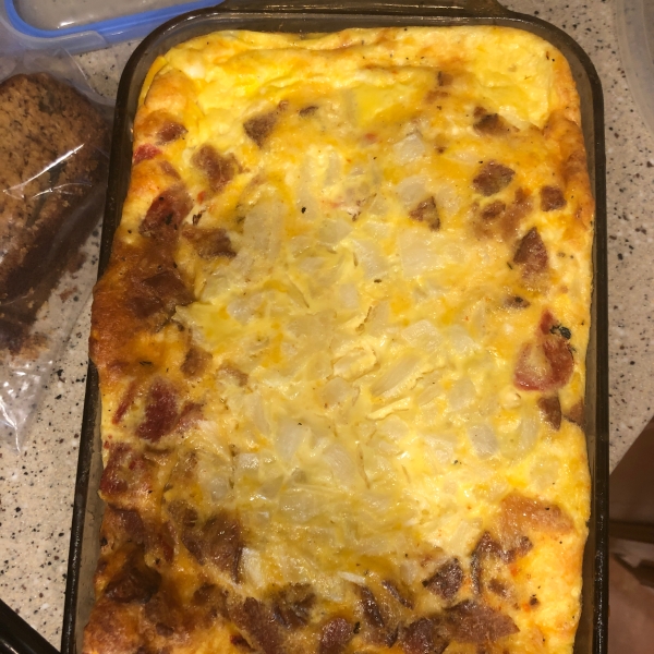 Bacon Breakfast Casserole (Gluten Free)