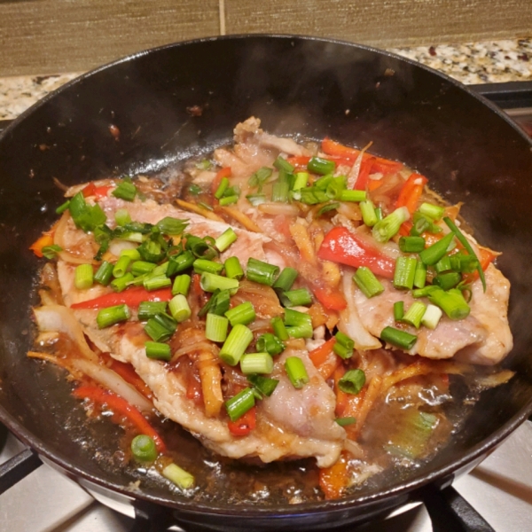 Cambodian Ginger Catfish