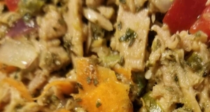 Thai Spicy Tuna Lettuce Wraps