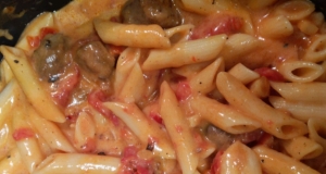 Rigatoni Pasta with Chorizo