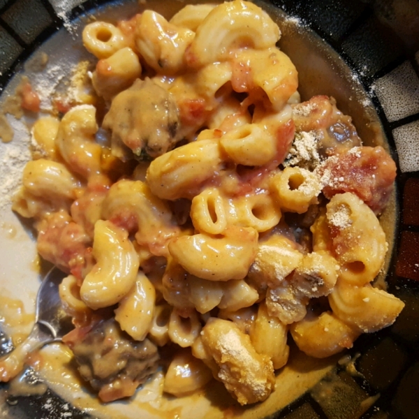 Rigatoni Pasta with Chorizo