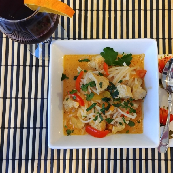 Five-Ingredient Red Curry Chicken