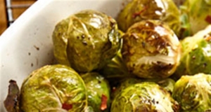Roasted Brined Brussels Sprouts