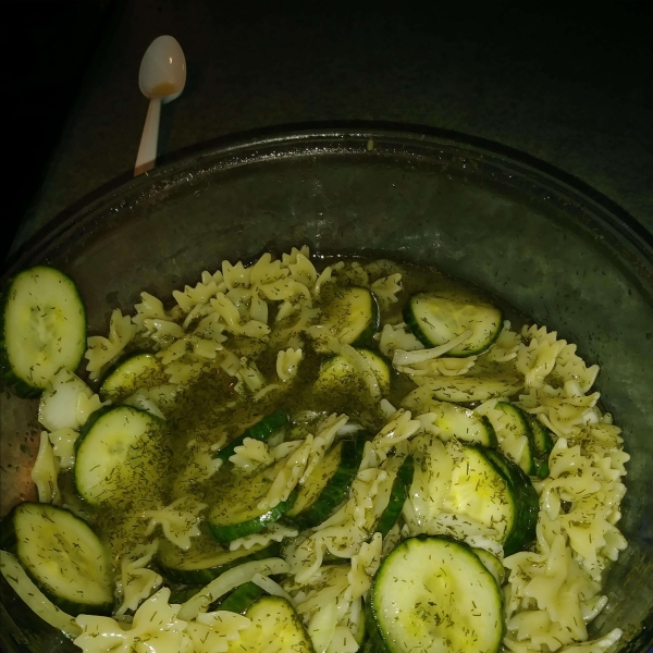 Kim's Summer Cucumber Pasta Salad