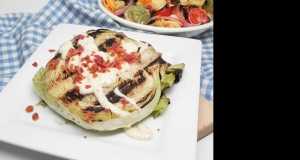 Bacon-Ranch Grilled Cabbage Steaks