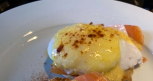 Smoked Salmon Eggs Benedict for Two
