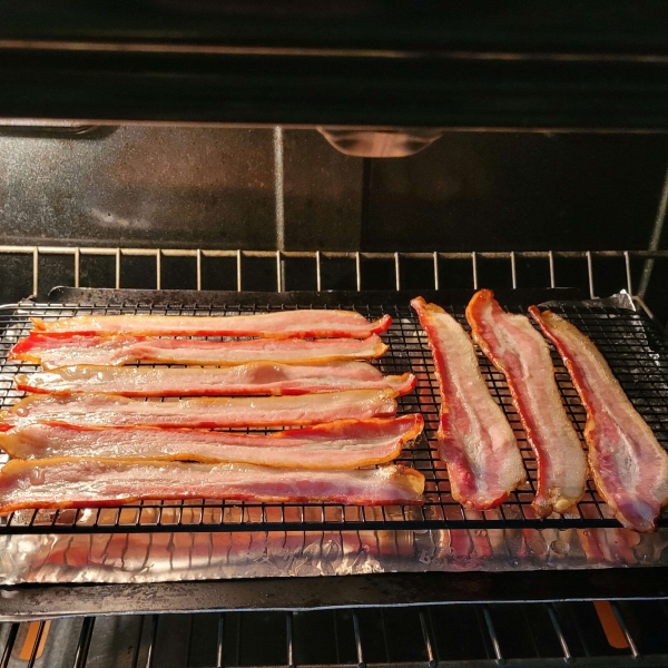 Thick-Cut Bacon in the Oven