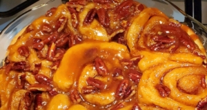 Salted Caramel Pecan Sticky Buns