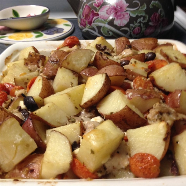Greek Potato Casserole