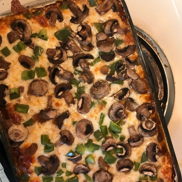 Zucchini Pizza Bake