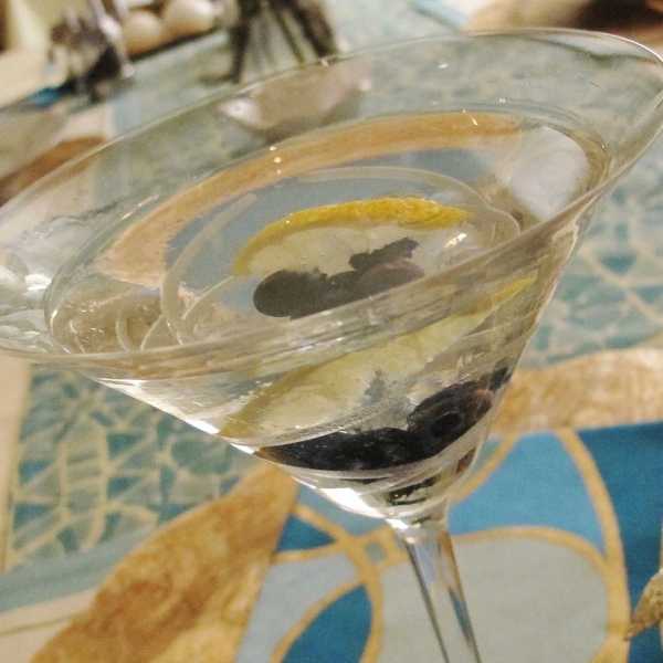 Lemon-Blueberry Martini