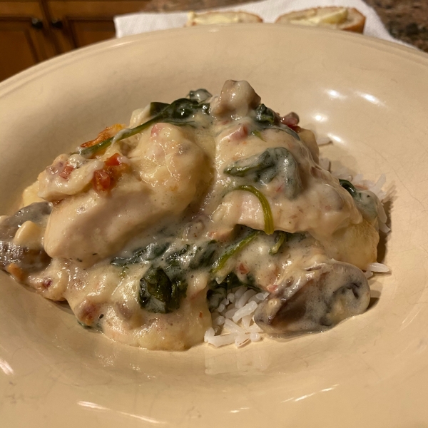 Chicken Florentine Casserole