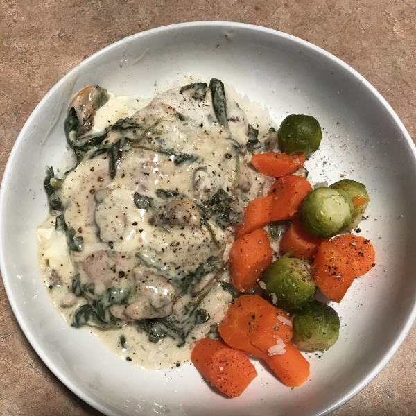 Chicken Florentine Casserole