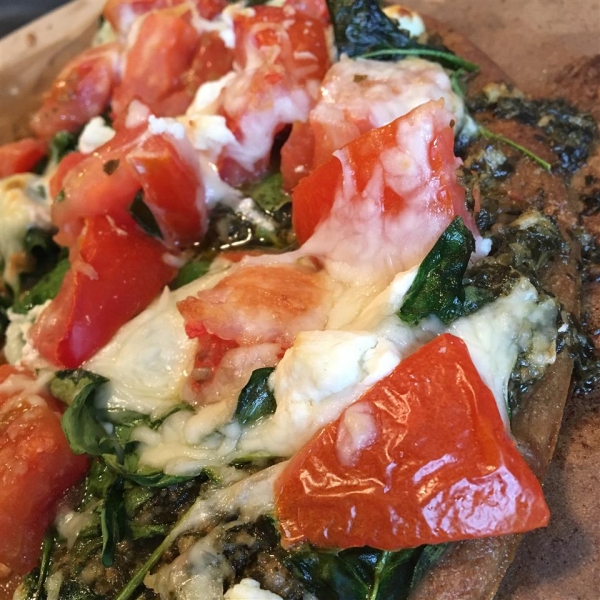 Fresh Pesto Pizza