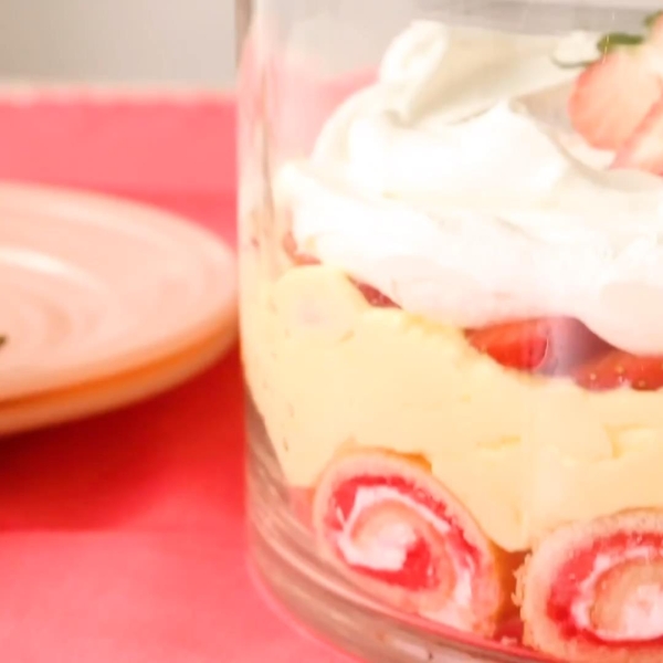 Easy Valentine's Day Trifle