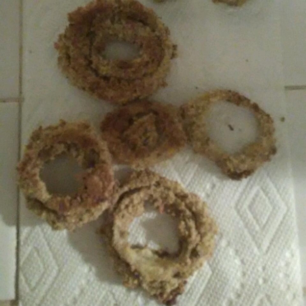 Sweet Baked Onion Rings