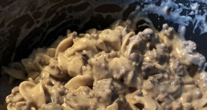 Beef Stroganoff with Ground Beef
