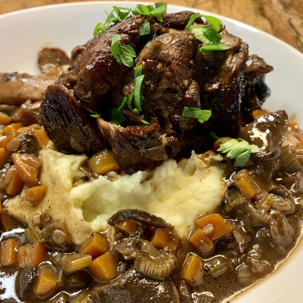 Rosemary Braised Lamb Shanks